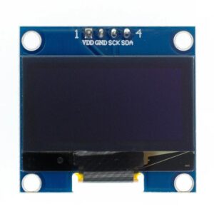 1.3"-os OLED kijelző modul SH1106 vezérlővel