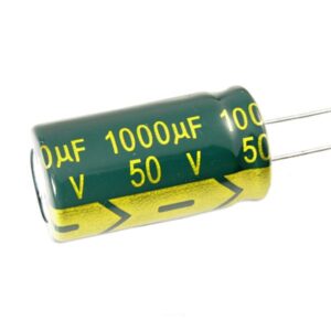 1000uF 50V low-ESR elektrolit kondenzátor