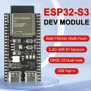 ESP32-S3 N16R8 nagytudású fejlesztőpanel 16/8 MB